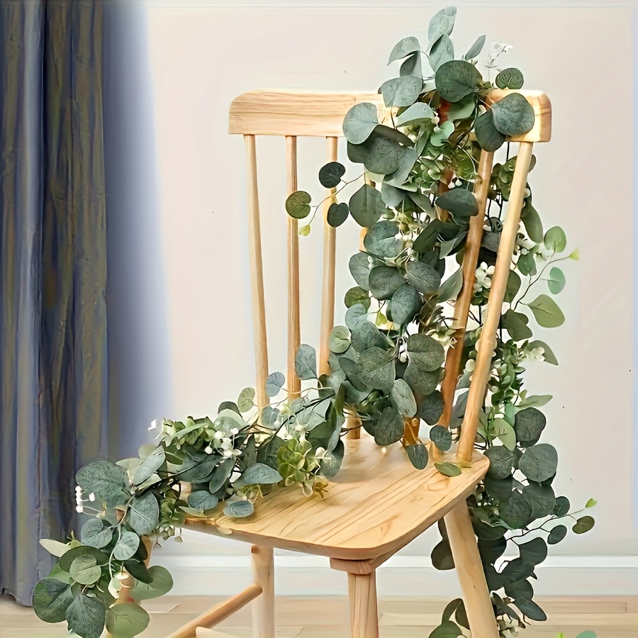 Eucalyptus Preserved - Ghirlanda di eucalipto artificiale Ghirlanda da